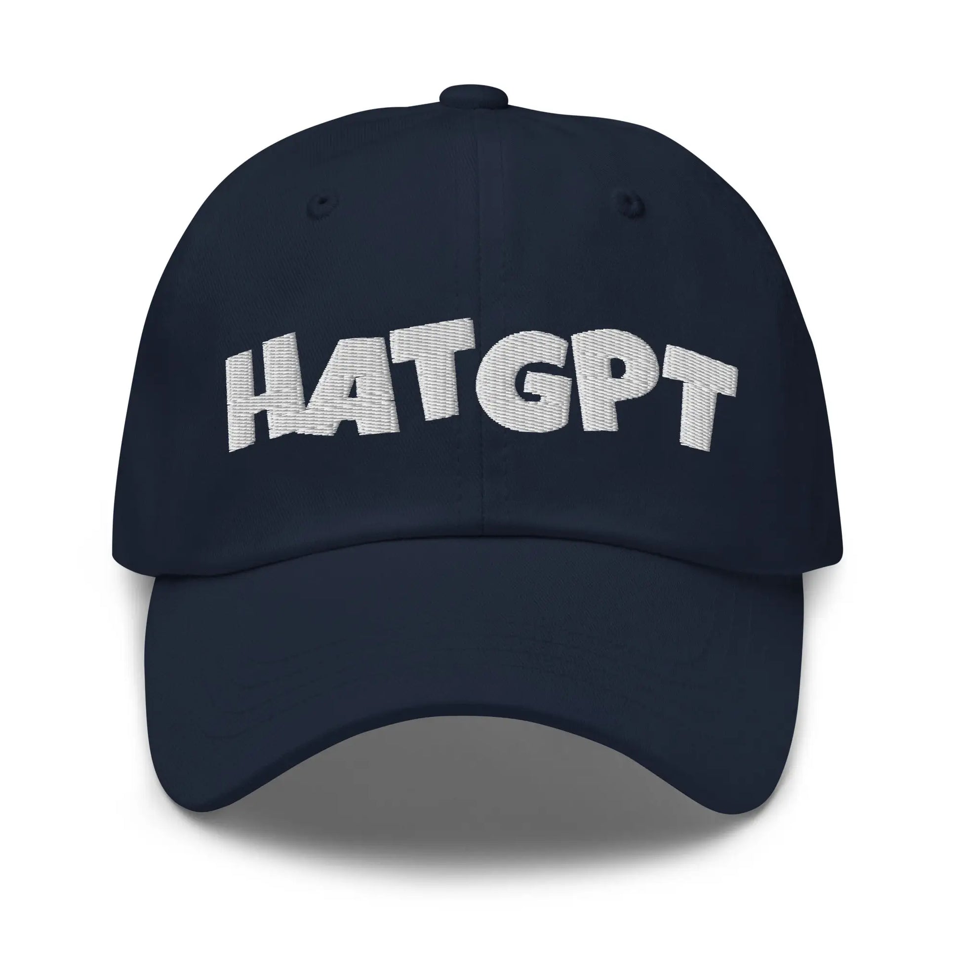 Fun HatGPT Embroidered Cap - Navy