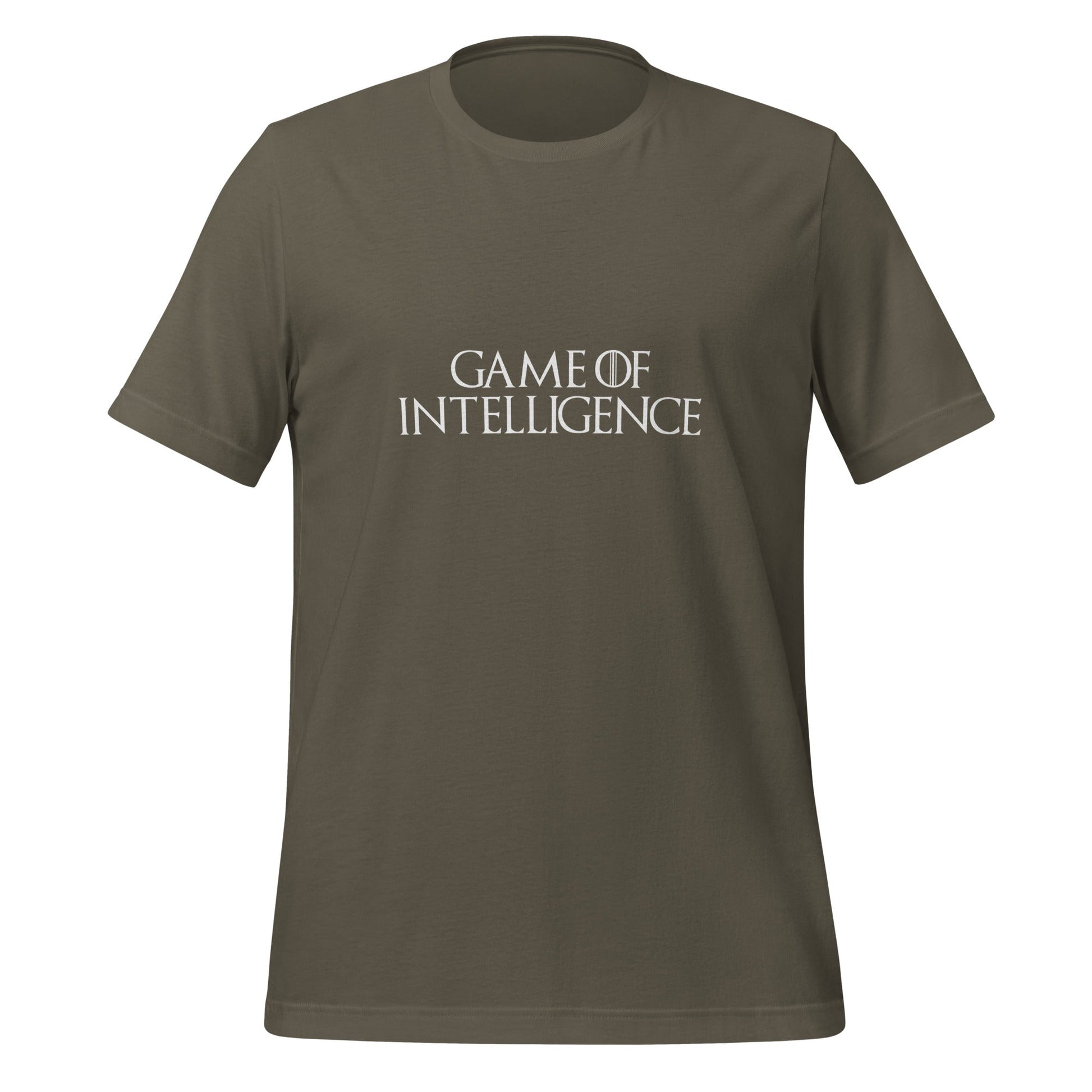 Game of Intelligence T-Shirt (unisex) - Army / S