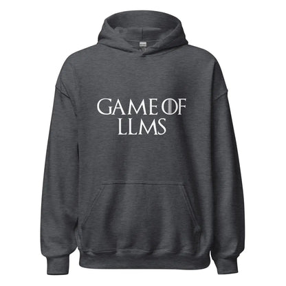 Game of LLMs Hoodie (unisex) - Dark Heather / M