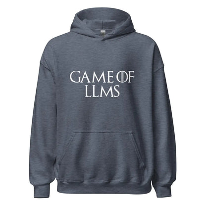 Game of LLMs Hoodie (unisex) - Heather Sport Dark Navy / M