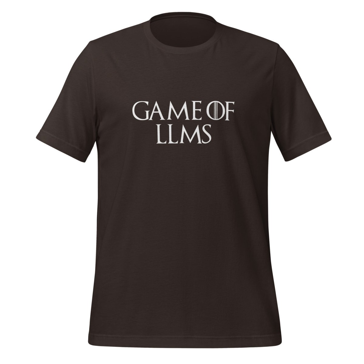 Game of LLMs T - Shirt (unisex) - Brown - AI Store