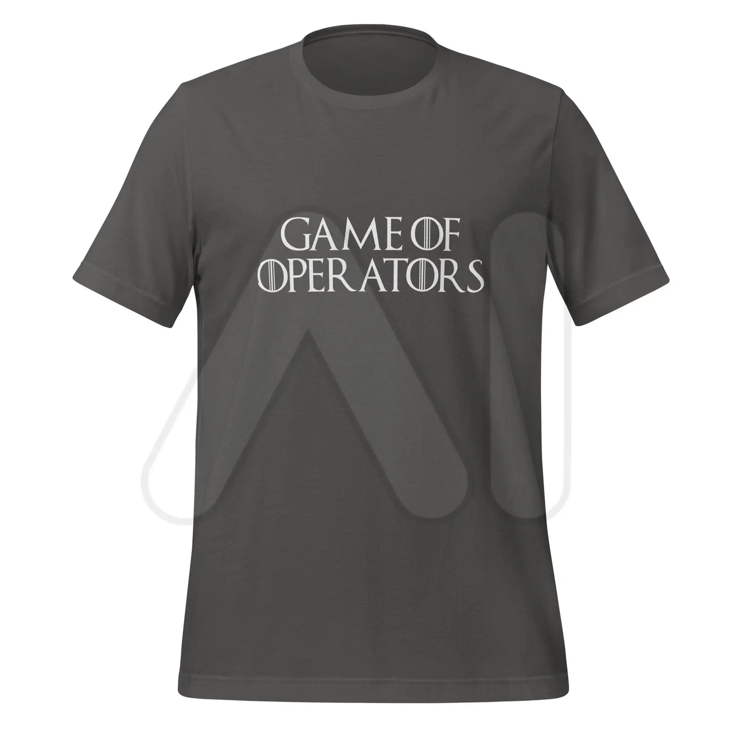 Game of Operators T-Shirt (unisex) - Asphalt / M