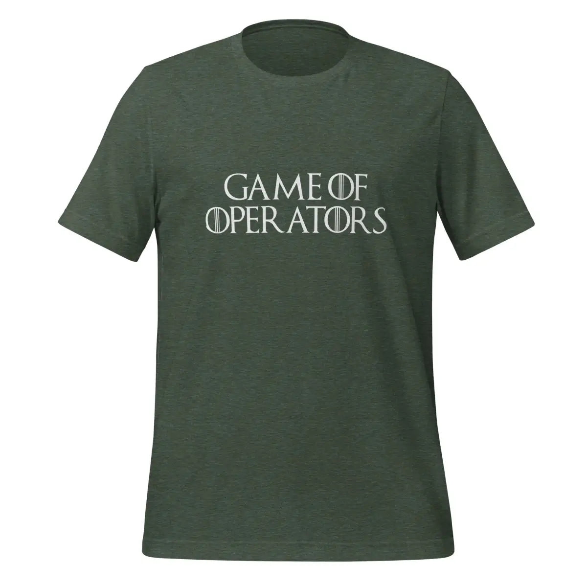 Game of Operators T-Shirt (unisex) - Heather Forest / M