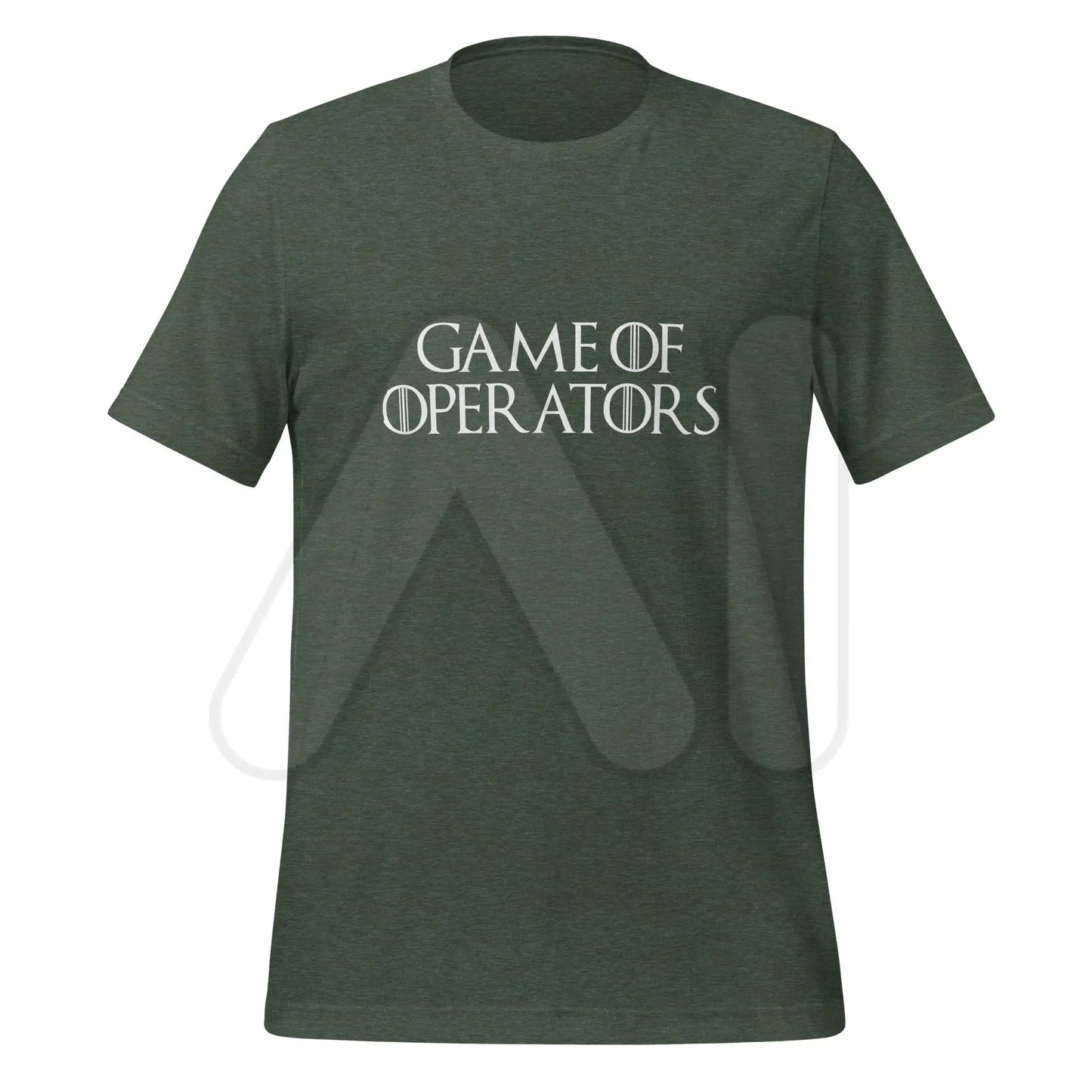 Game of Operators T-Shirt (unisex) - Heather Forest / M