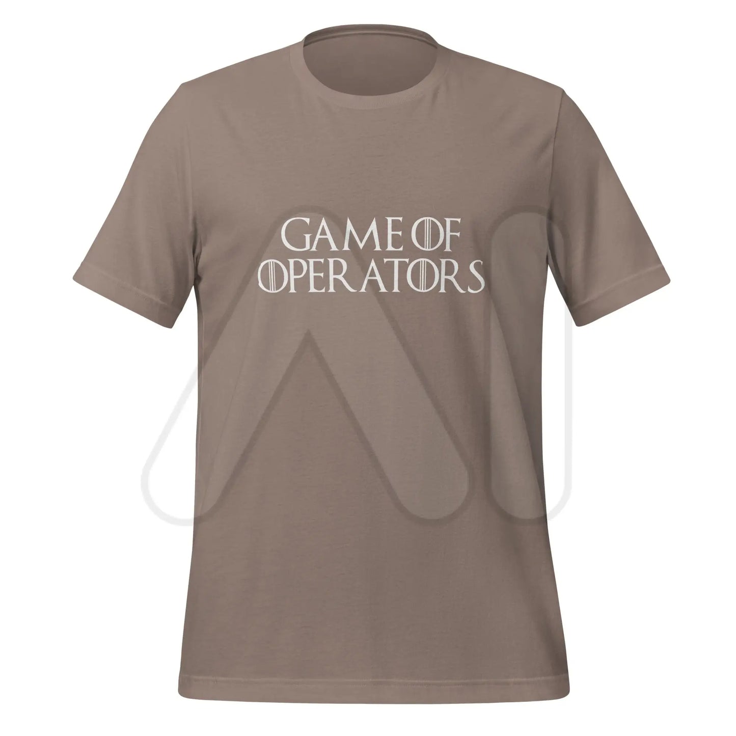 Game of Operators T-Shirt (unisex) - Pebble / M