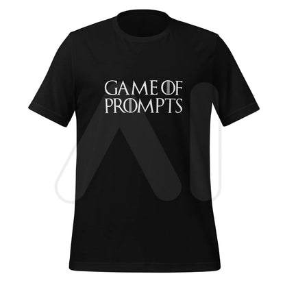 The Game of Prompts T-shirt (unisex) Black / m.