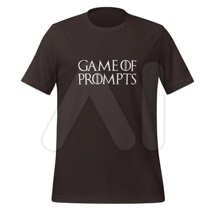 Game of Prompts T-Shirt (unisex) - Brown / M