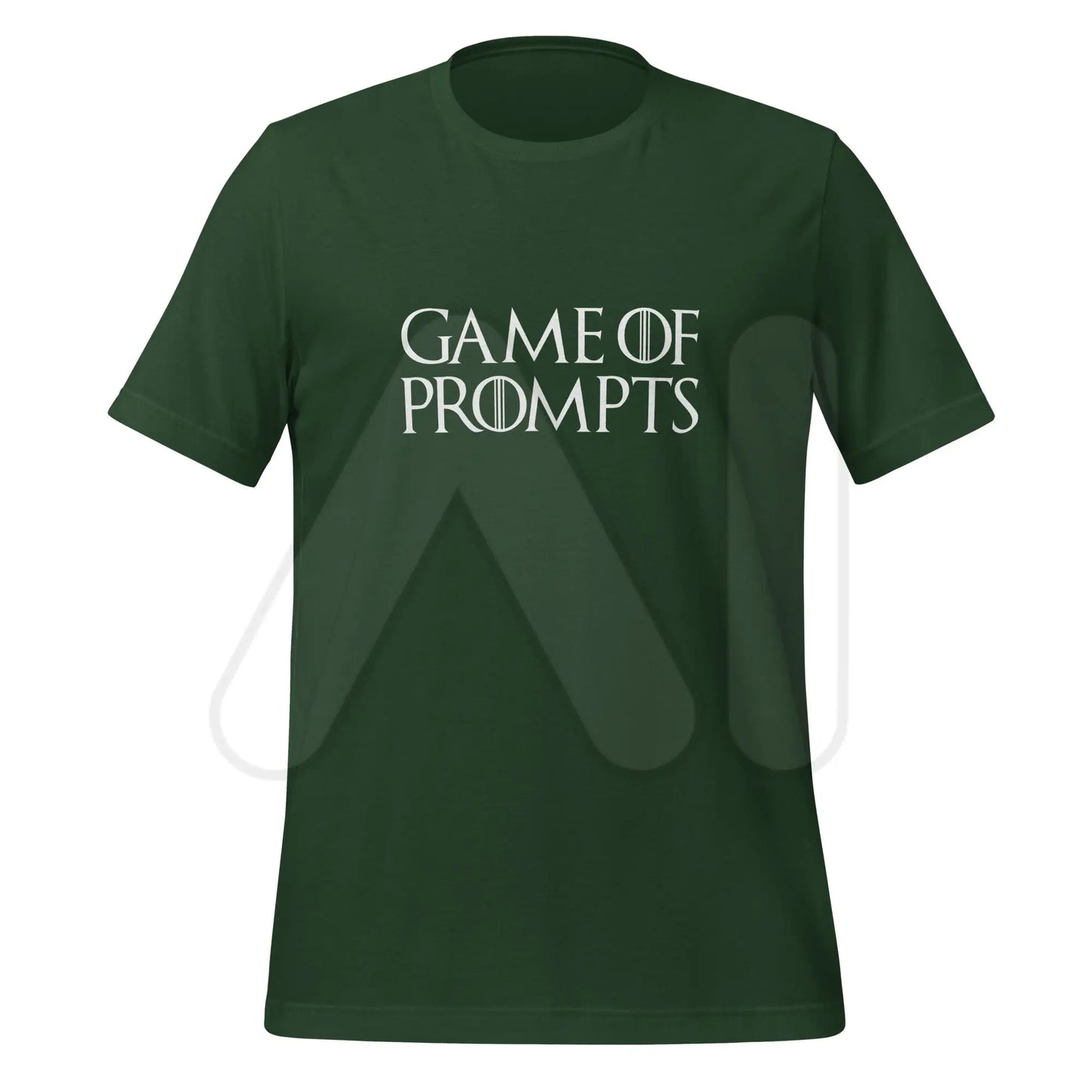 The Game of Prompts T-shirt (unisex) Forest / m.