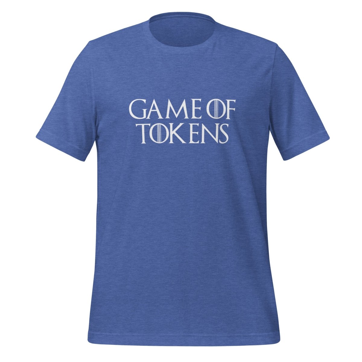 Game of Tokens T - Shirt (unisex) - Heather True Royal - AI Store