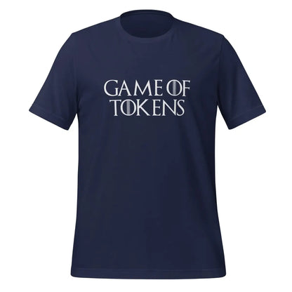 Game of Tokens T-Shirt (unisex) - Navy / M