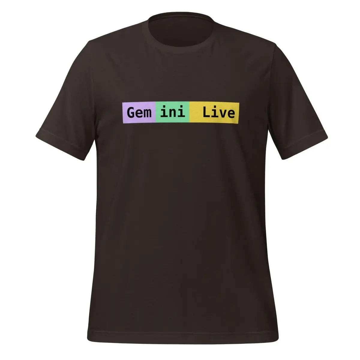 Gemini Live Tokens T-Shirt (unisex) - Brown / M