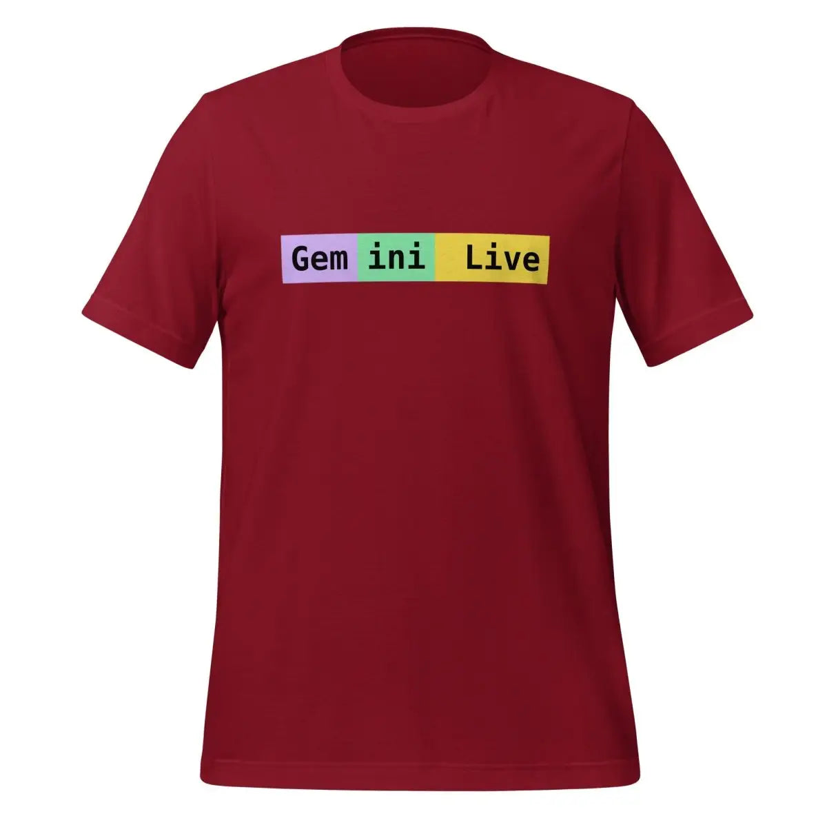 Gemini Live Tokens T-Shirt (unisex) - Cardinal / M