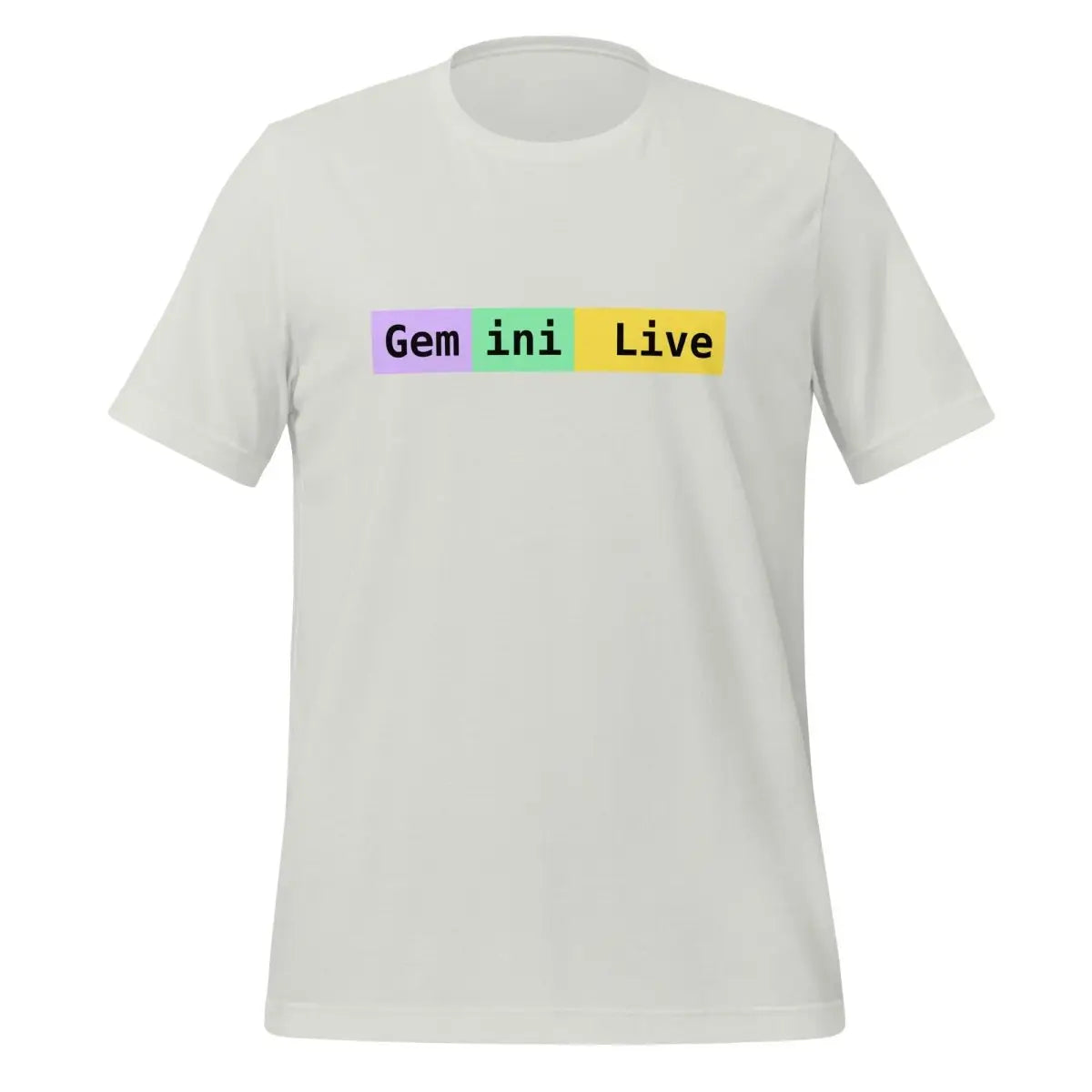 Gemini Live Tokens T-Shirt (unisex) - Silver / M