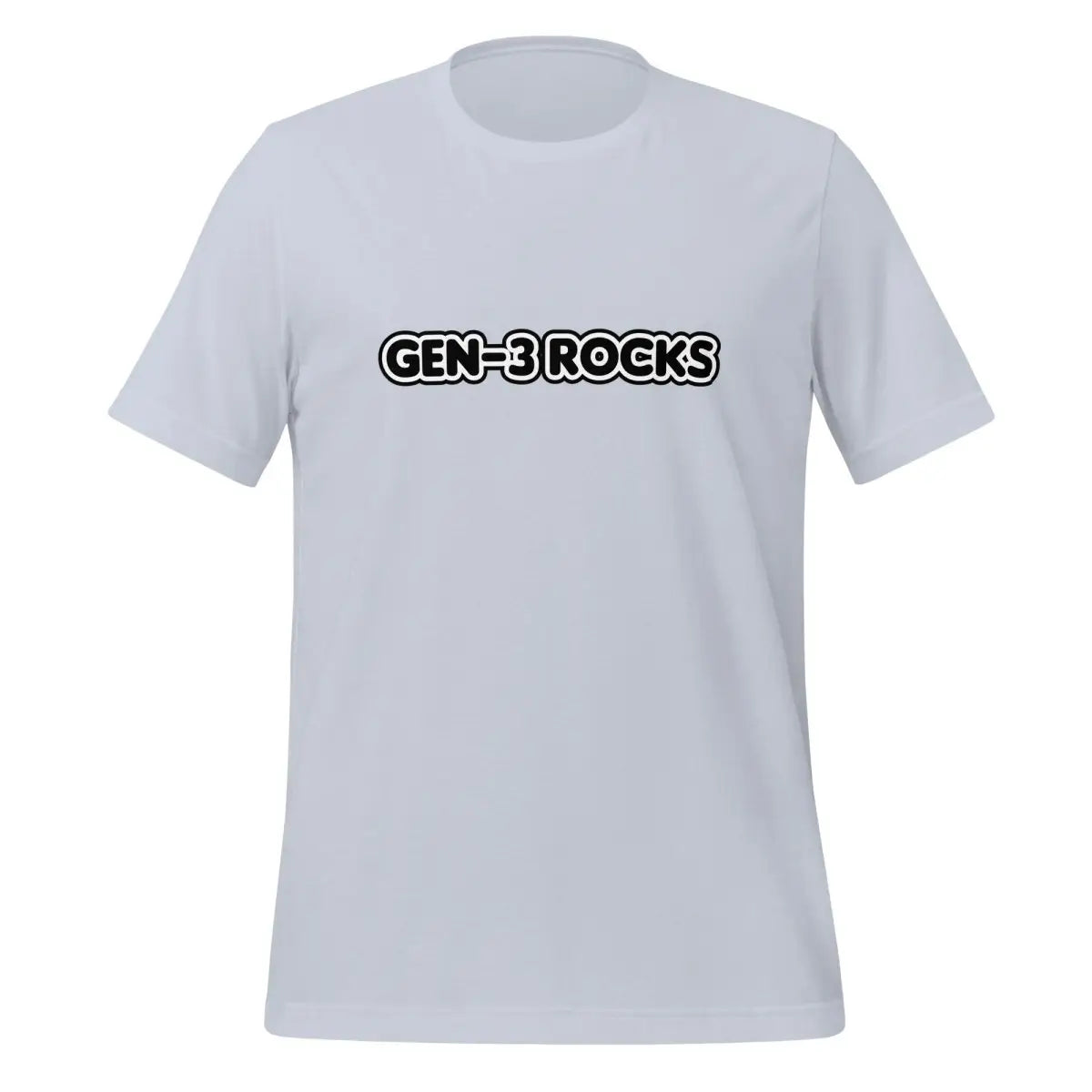 The Gen-3 Rocks T-shirt (unisex) Light Blue / m.