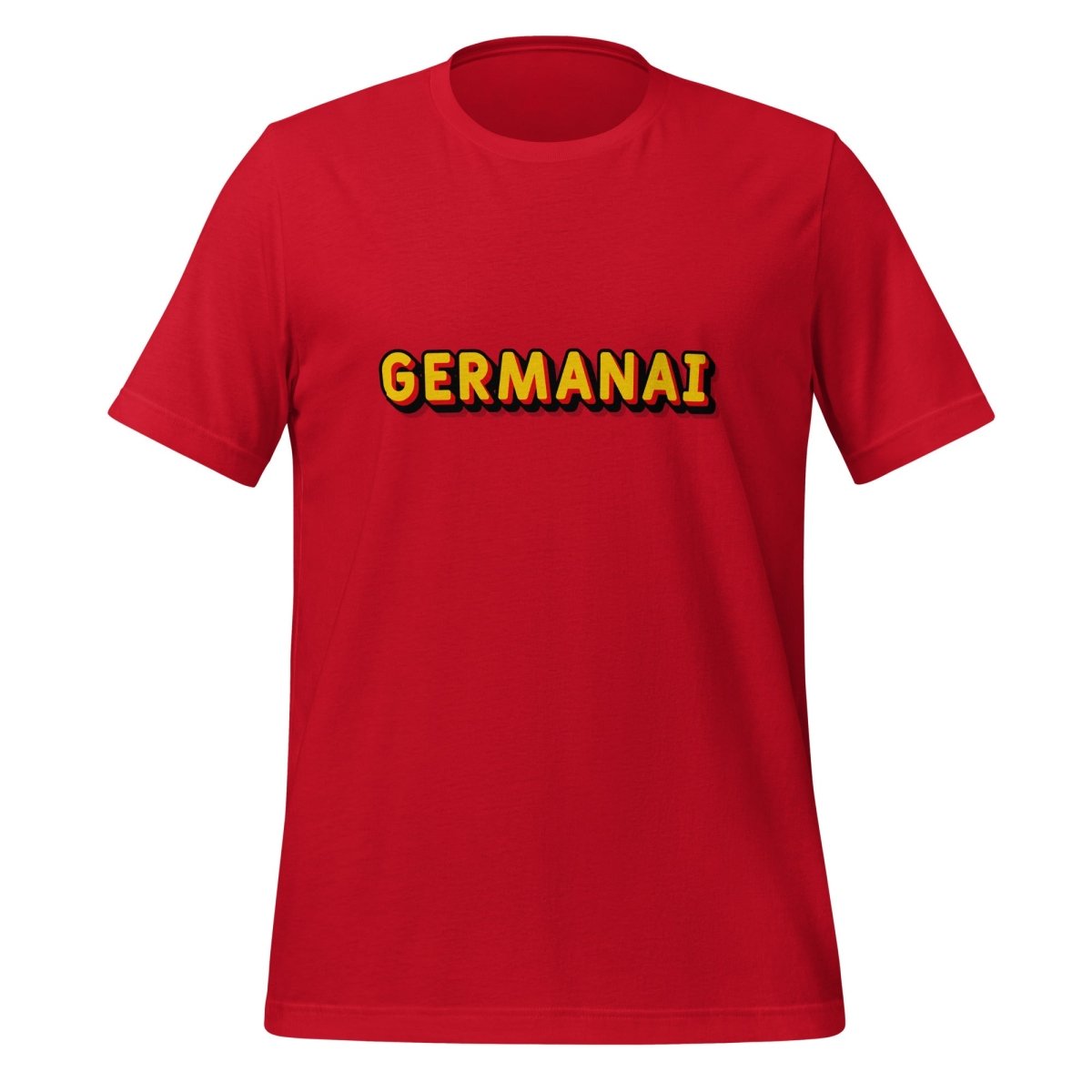 GermanAI T - Shirt (unisex) - Red - AI Store