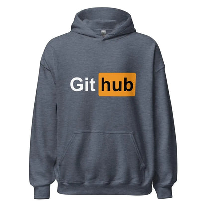 GitHub for Adults Hoodie (unisex) - Heather Sport Dark Navy / M