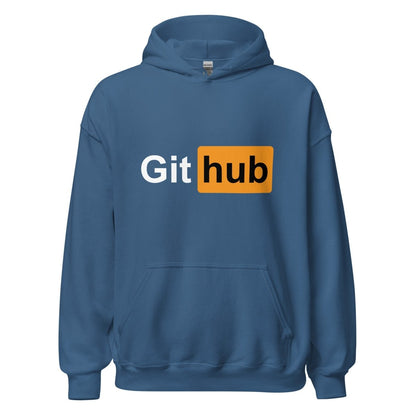 GitHub for Adults Hoodie (unisex) - Indigo Blue - AI Store