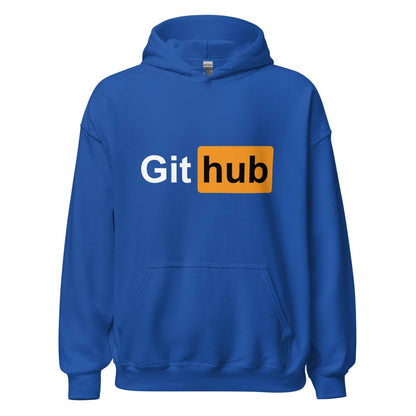 GitHub for Adults Hoodie (unisex) - Royal - AI Store