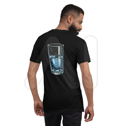 Glass Half-Full Person T-Shirt 3 (unisex)