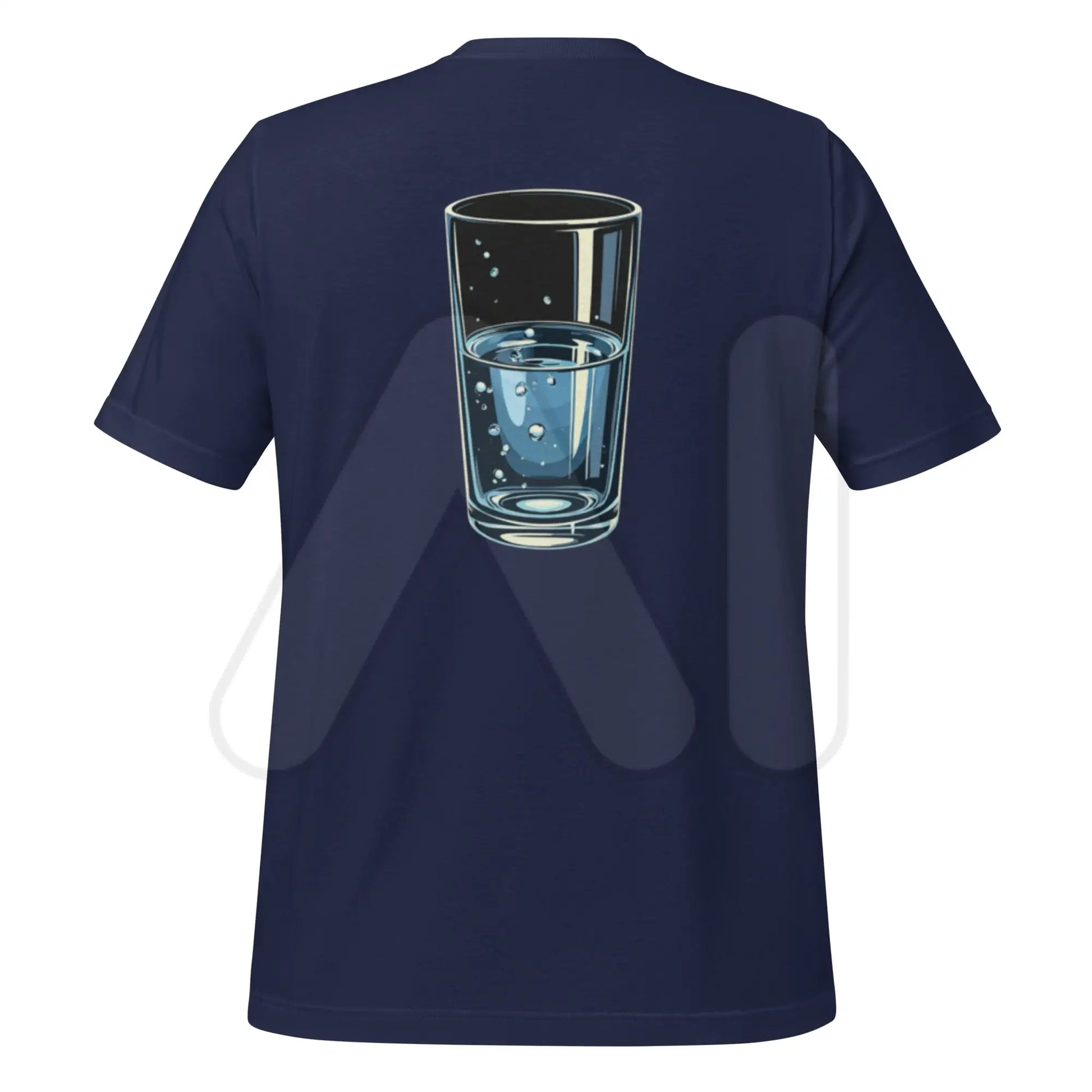 Glass Half-Full Person T-Shirt 3 (unisex)