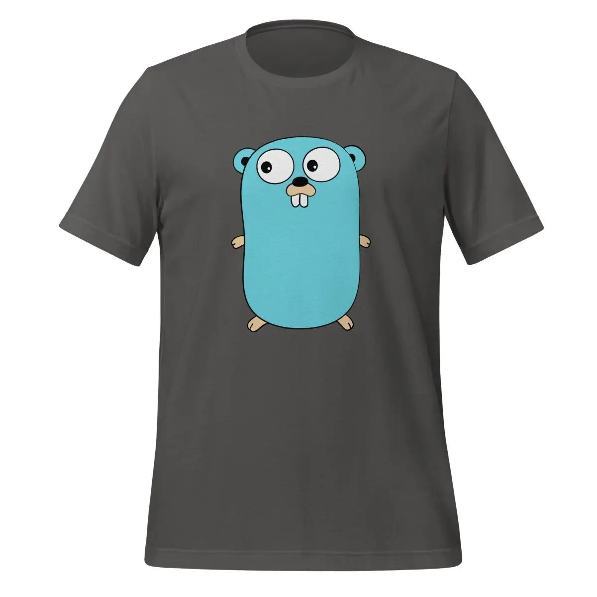 Go Gopher T-Shirt (unisex) - Asphalt / M