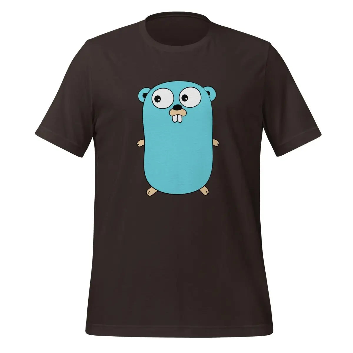 Go Gopher T-Shirt (unisex) - Brown / M