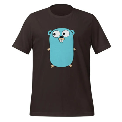 Go Gopher T-Shirt (unisex) - Brown / M