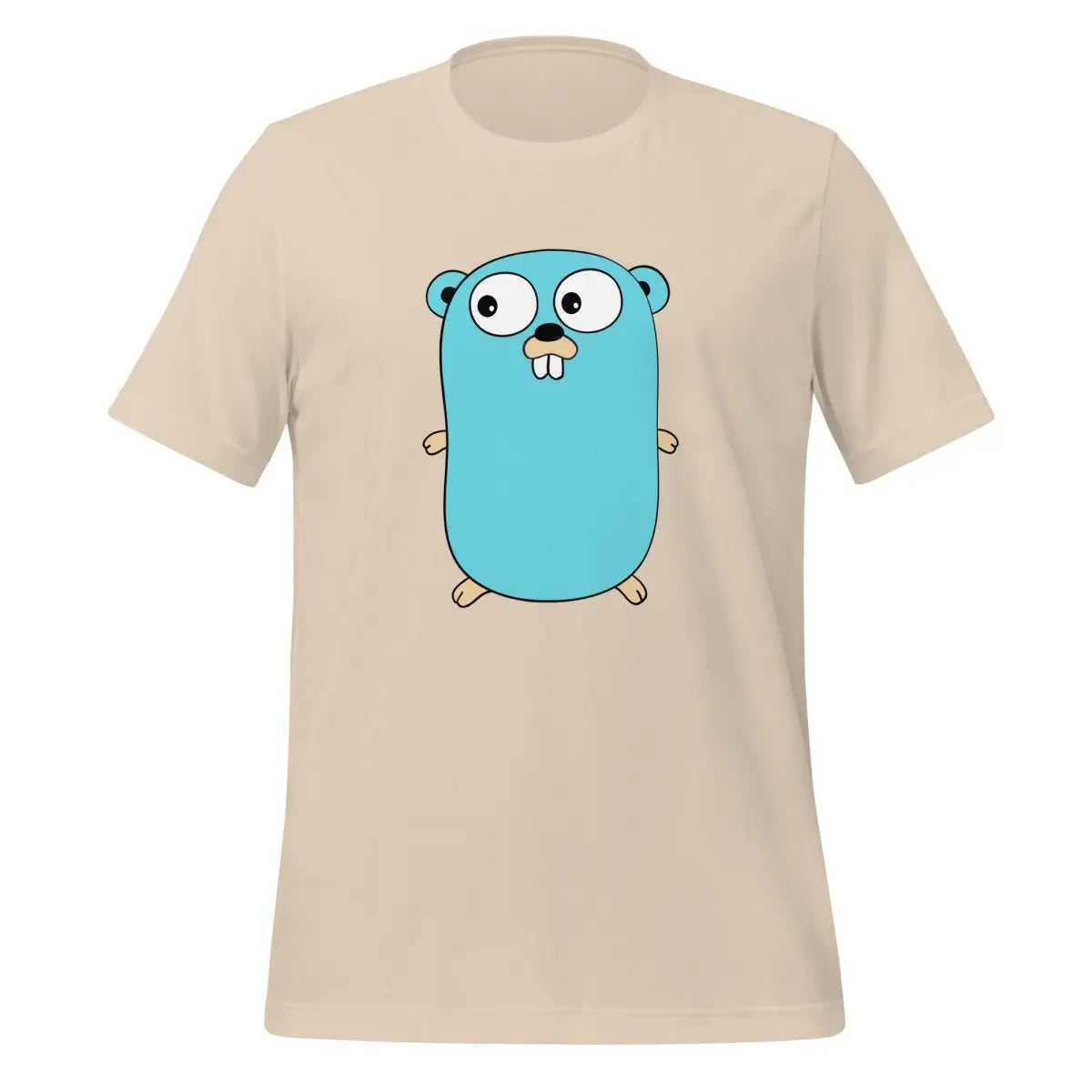 Go Gopher T-Shirt (unisex) - Soft Cream / M