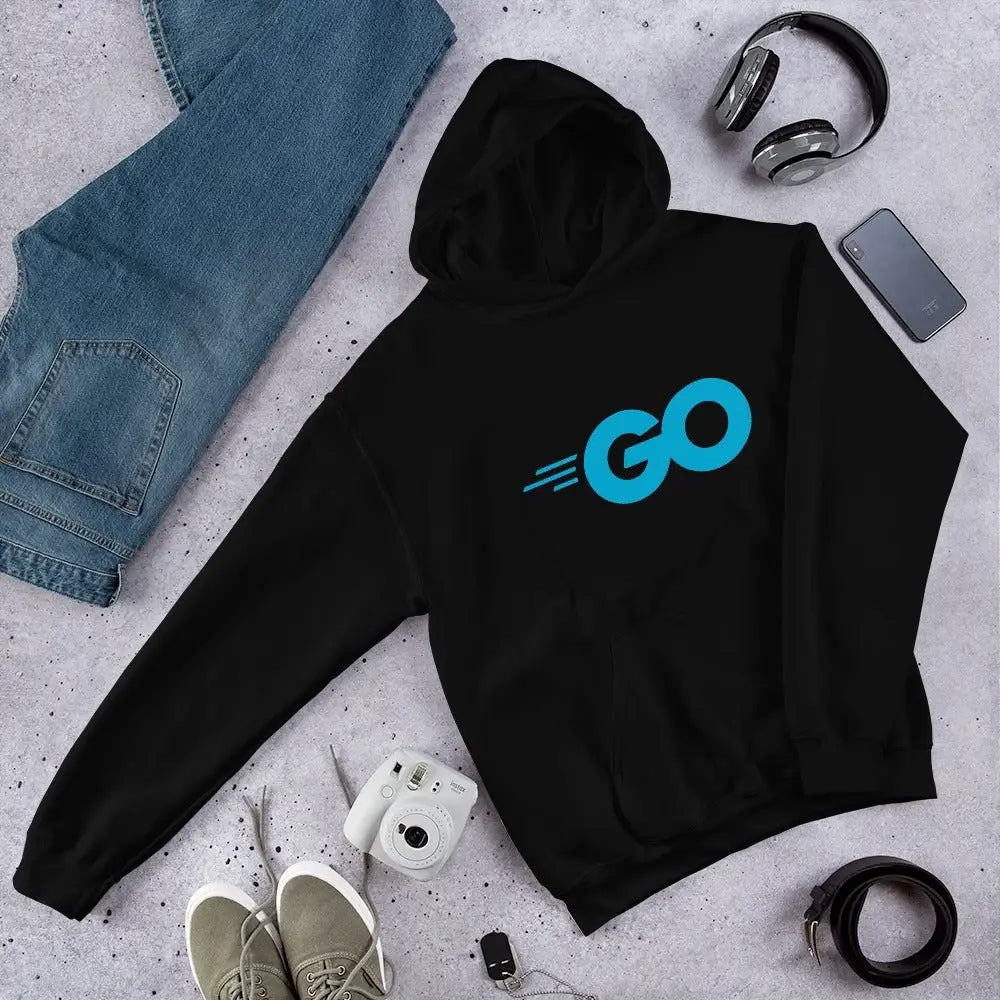 The Go Language Logo Hoodie (unisex).