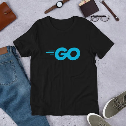 Go Language Logo T-Shirt (unisex)