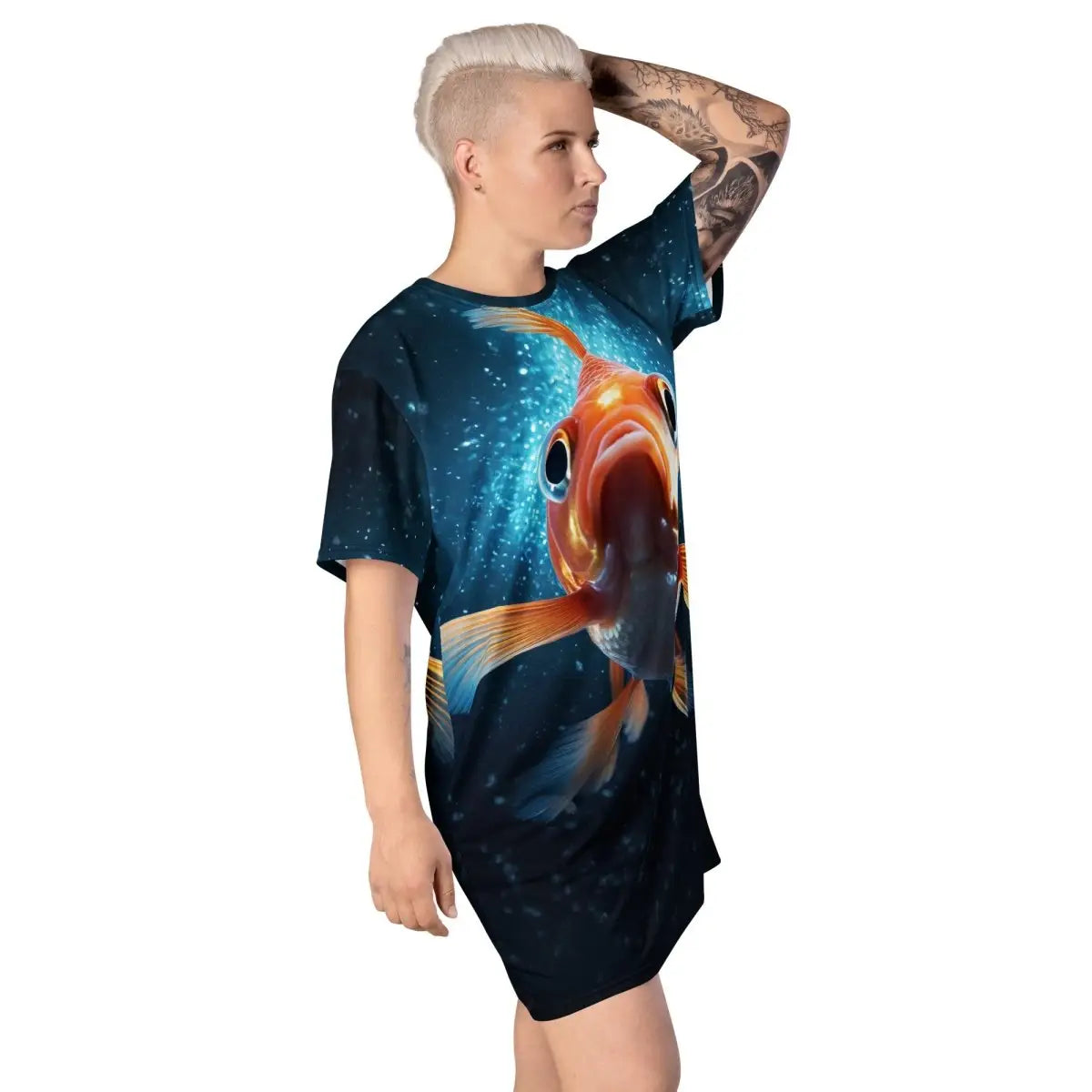 Goldfish T-Shirt Dress (women)