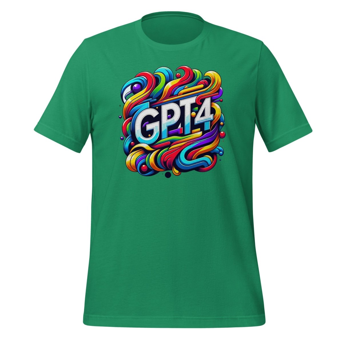 GPT - 4 DALL - E Design T - Shirt (unisex) - Kelly - AI Store