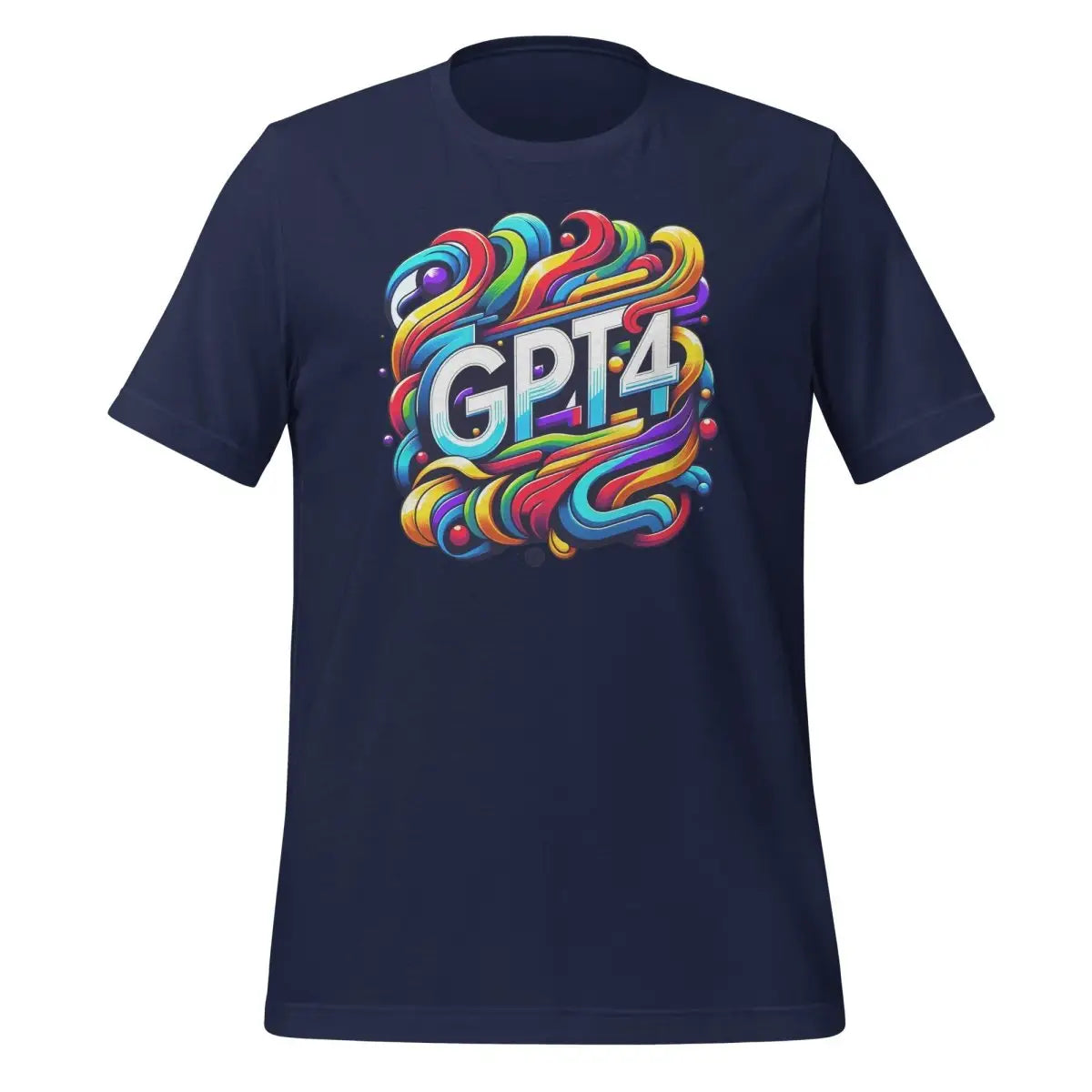 The Gpt-4 Dall-e Design T-shirt (unisex) Navy / m.