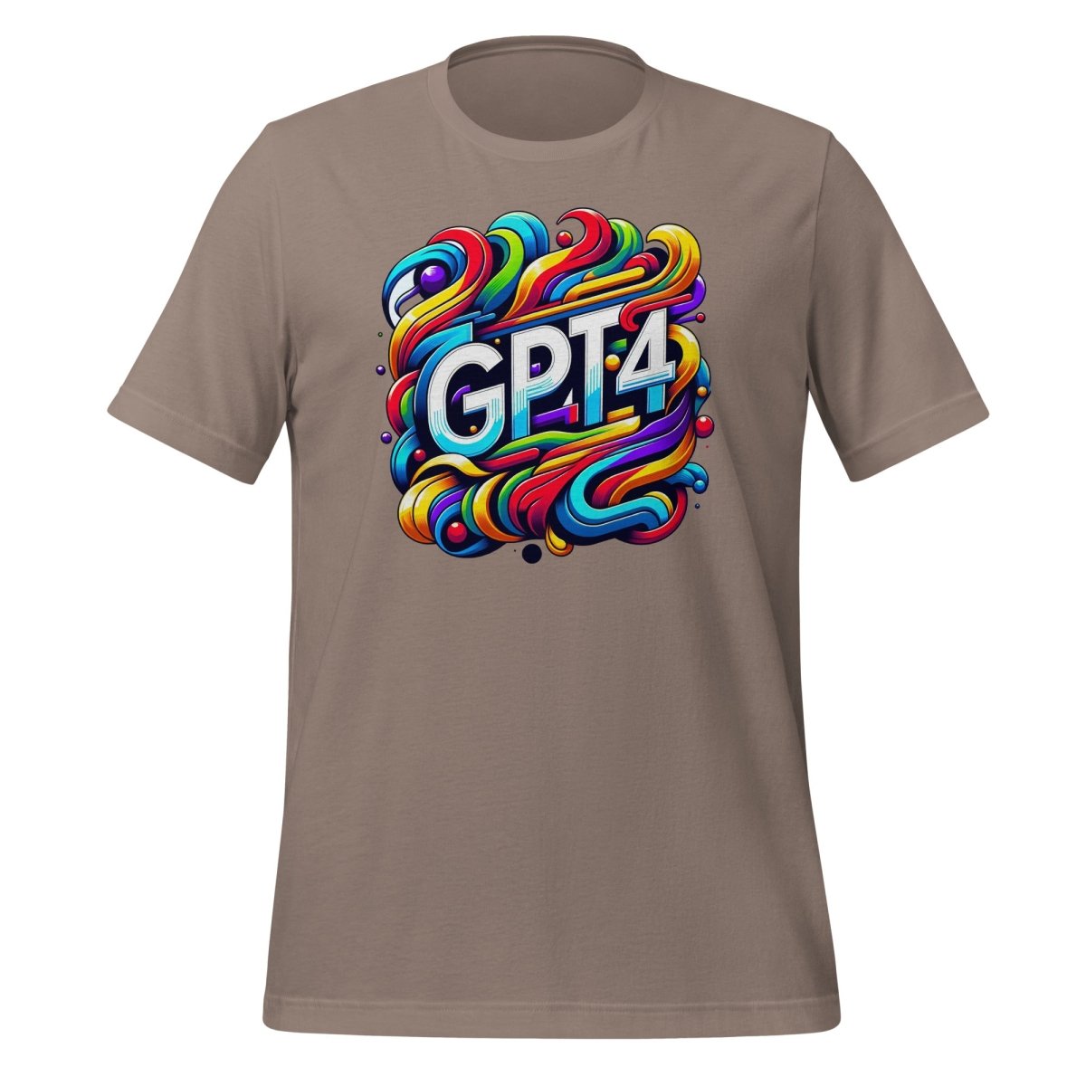 GPT - 4 DALL - E Design T - Shirt (unisex) - Pebble - AI Store