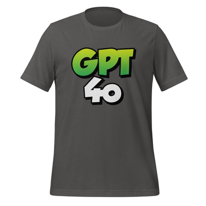 GPT 4o Ben 10 - Style T - Shirt (unisex) - Asphalt - AI Store