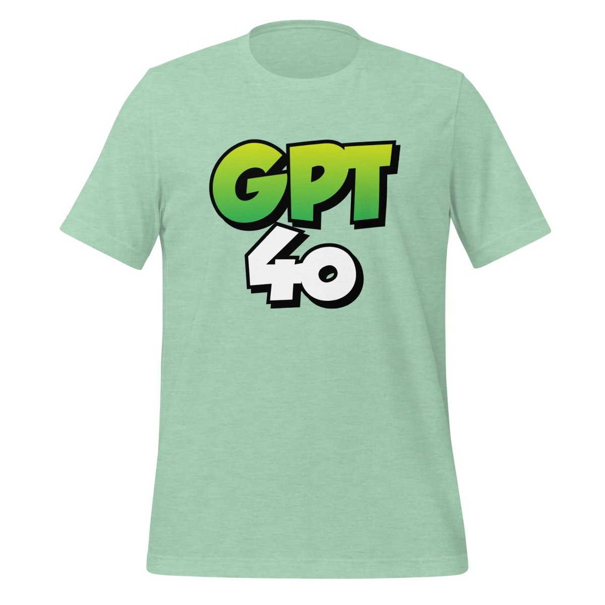 GPT 4o Ben 10 - Style T - Shirt (unisex) - Heather Prism Mint - AI Store