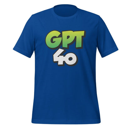 GPT 4o Ben 10 - Style T - Shirt (unisex) - True Royal - AI Store