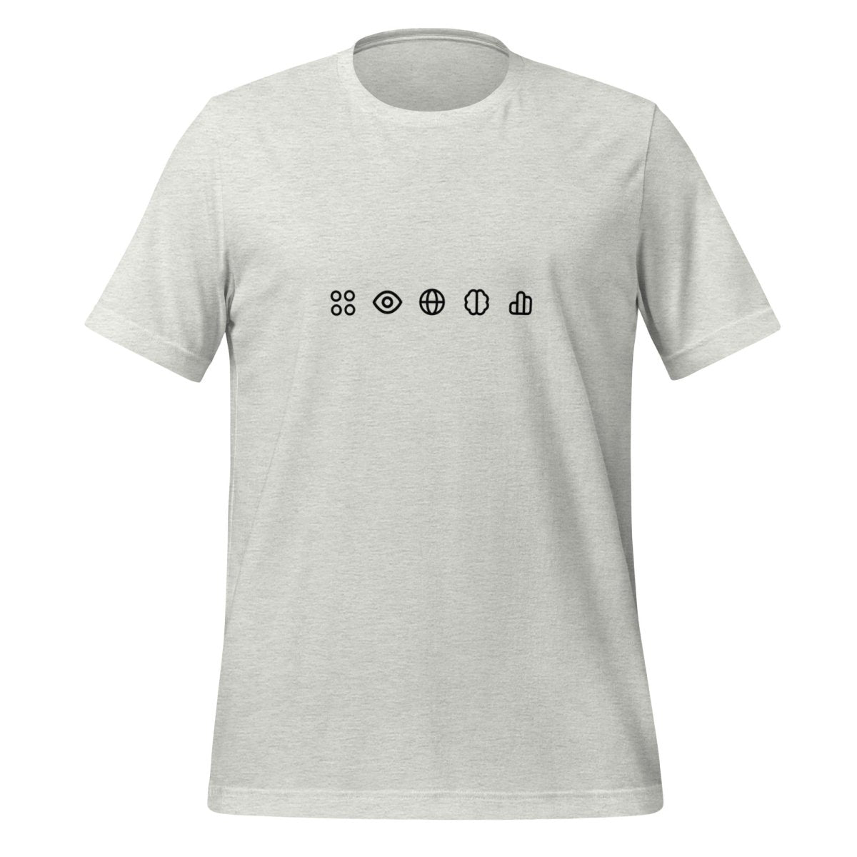 GPT - 4o Icons T - Shirt (unisex) - Ash - AI Store