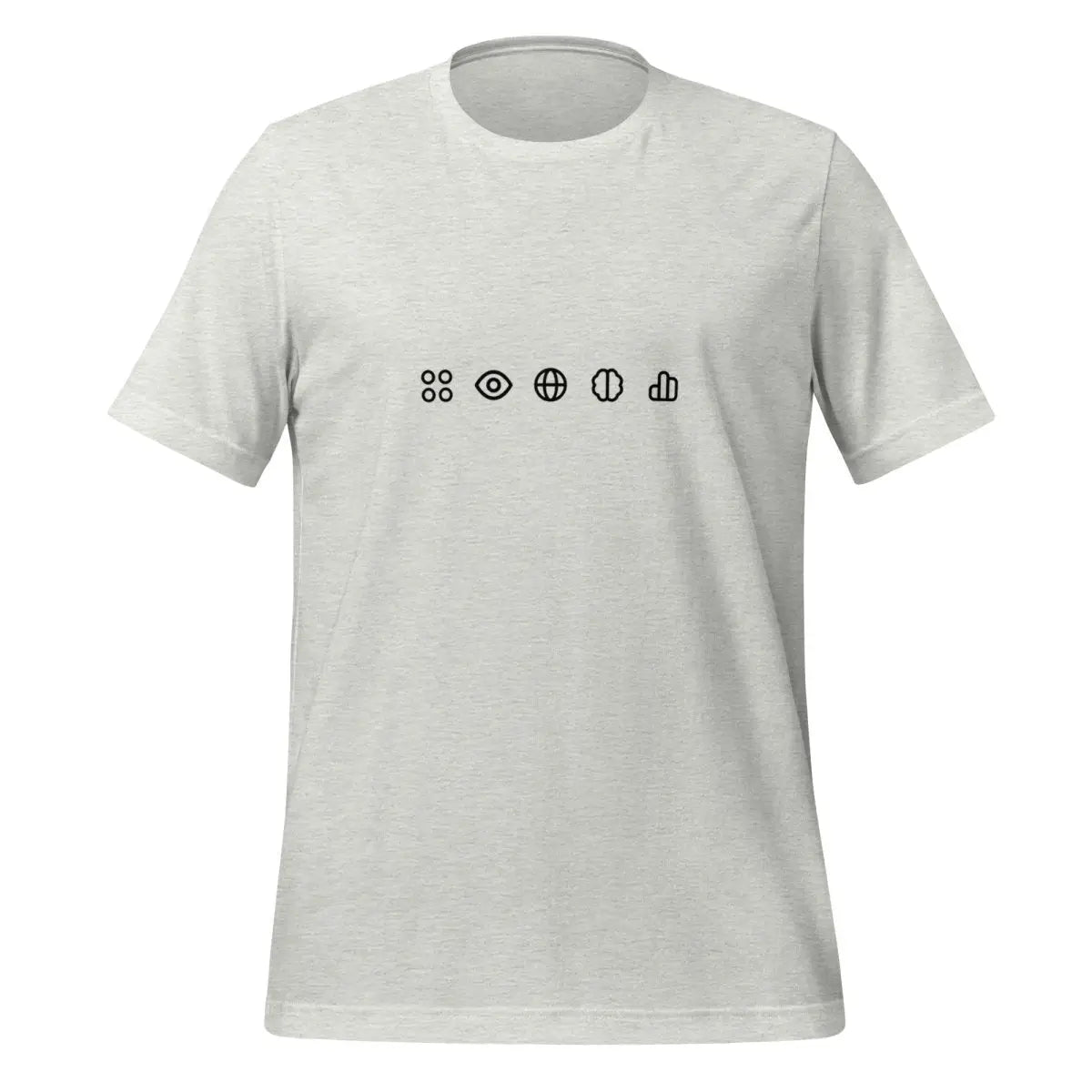 GPT-4o Icons T-Shirt (unisex) - Ash / M