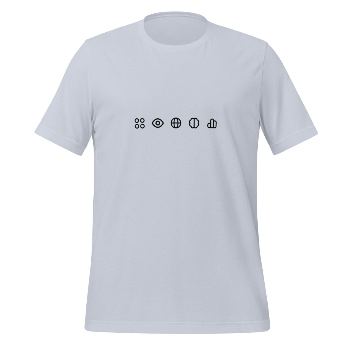 GPT - 4o Icons T - Shirt (unisex) - Light Blue - AI Store