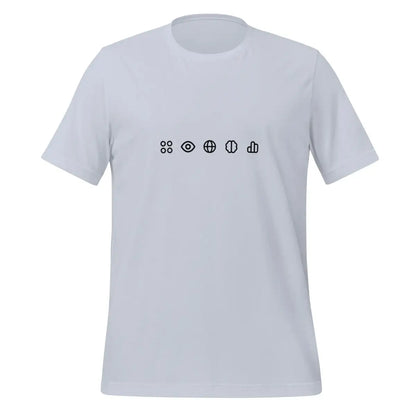 GPT-4o Icons T-Shirt (unisex) - Light Blue / M