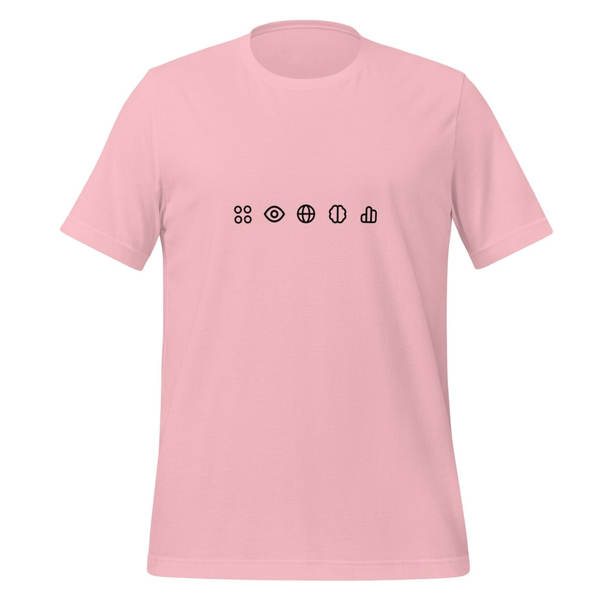 GPT - 4o Icons T - Shirt (unisex) - Pink - AI Store