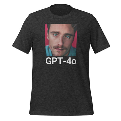 GPT - 4o is Her T - Shirt (unisex) - Dark Grey Heather - AI Store