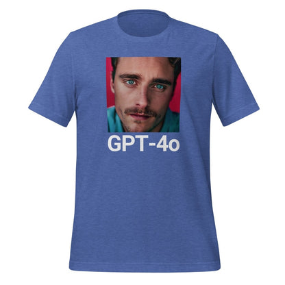 GPT - 4o is Her T - Shirt (unisex) - Heather True Royal - AI Store