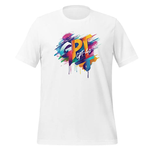 The Gpt-4o Midjourney Design T-shirt (unisex) White / m.