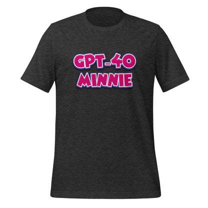 GPT - 4o Minnie T-Shirt (unisex) - Dark Grey Heather - AI Store