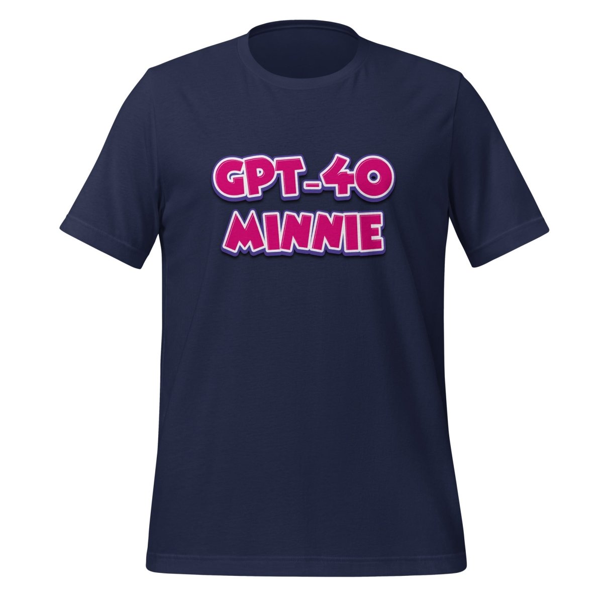 GPT - 4o Minnie T-Shirt (unisex) - Navy - AI Store