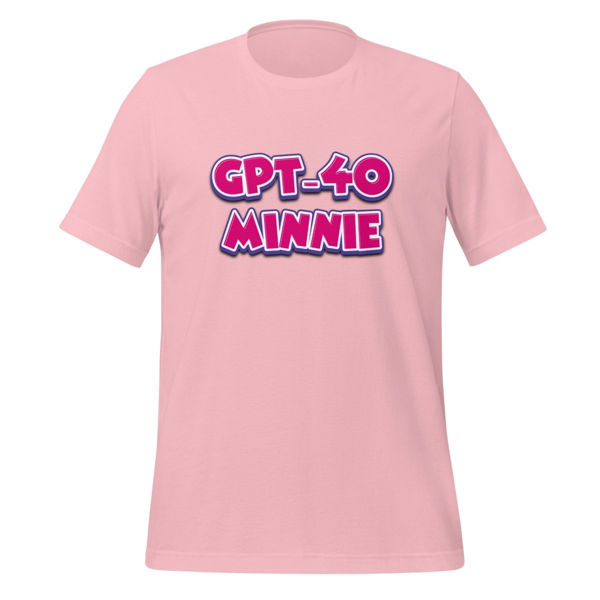 GPT - 4o Minnie T-Shirt (unisex) - Pink - AI Store