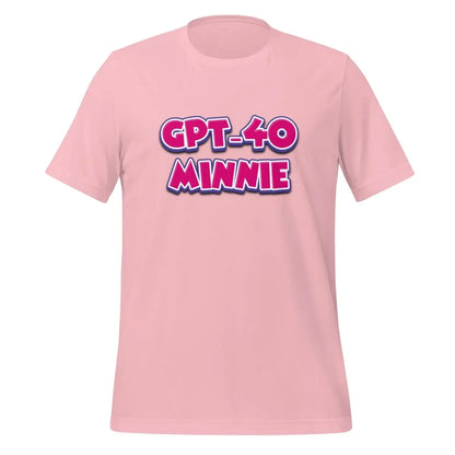 GPT-4o Minnie T-Shirt (unisex) - Pink / M