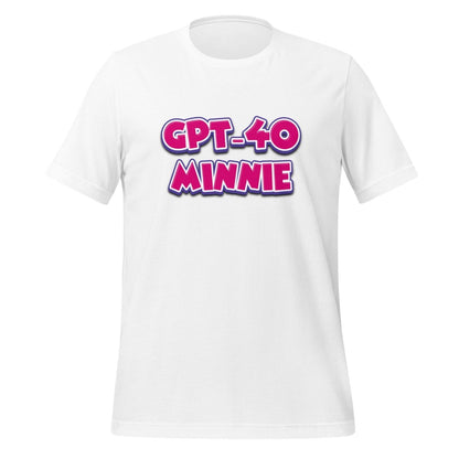 GPT - 4o Minnie T-Shirt (unisex) - White - AI Store